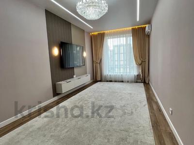 3-бөлмелі пәтер · 90.2 м² · 6/9 қабат, Шамши Калдаяков — Жумекен Нажимеденов, бағасы: 64 млн ₸ в Астане, Алматы р-н