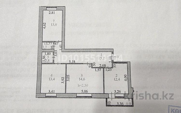 3-комнатная квартира · 75 м² · 5/6 этаж, Жургенова 27 за 35 млн ₸ в Астане, Алматы р-н — фото 2