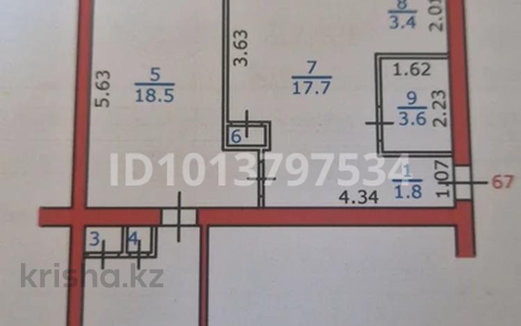 3-бөлмелі пәтер · 61 м² · 5/5 қабат, Гэсовская 18, бағасы: 6.2 млн ₸ в Риддере — фото 2