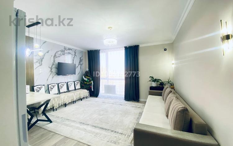 2-комнатная квартира · 49.7 м² · 11/16 этаж, мкр Уркер Е-430,4 за 27 млн ₸ в Астане, Нура р-н — фото 2