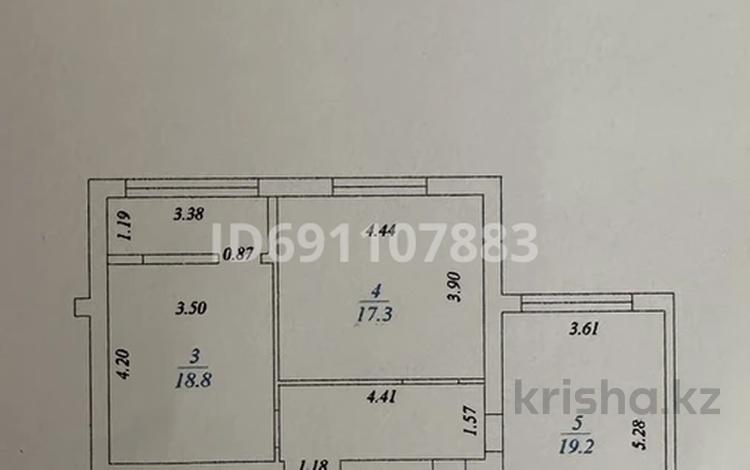 2-комнатная квартира, 76.8 м², 5/7 этаж, 17-й мкр 51 за 20 млн 〒 в Актау, 17-й мкр — фото 2