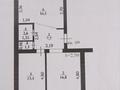 2-бөлмелі пәтер · 60 м² · 5/5 қабат, Мухита, бағасы: 17.9 млн ₸ в Уральске, мкр Школьник — фото 18