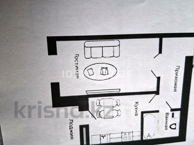 1-бөлмелі пәтер · 39 м² · 1/9 қабат, А83 участок 11, бағасы: 17.5 млн ₸ в Астане, Алматы р-н