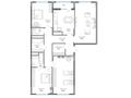 4-комнатная квартира · 119.36 м², Сыганак 4 за ~ 62.7 млн 〒 в Астане, Нура р-н — фото 2