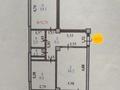 2-комнатная квартира, 54 м², 9/15 этаж, Айнакол — Жумабаева за 21.5 млн 〒 в Астане, Алматы р-н — фото 7