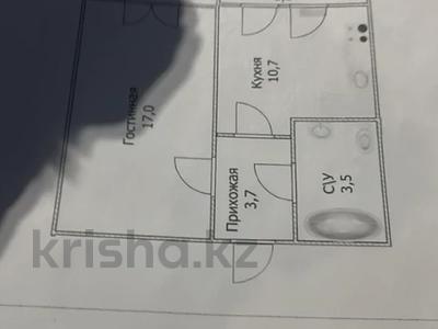 1-комнатная квартира · 37.2 м² · 3/10 этаж, А 92 5/2 за 13 млн ₸ в Астане, Алматы р-н