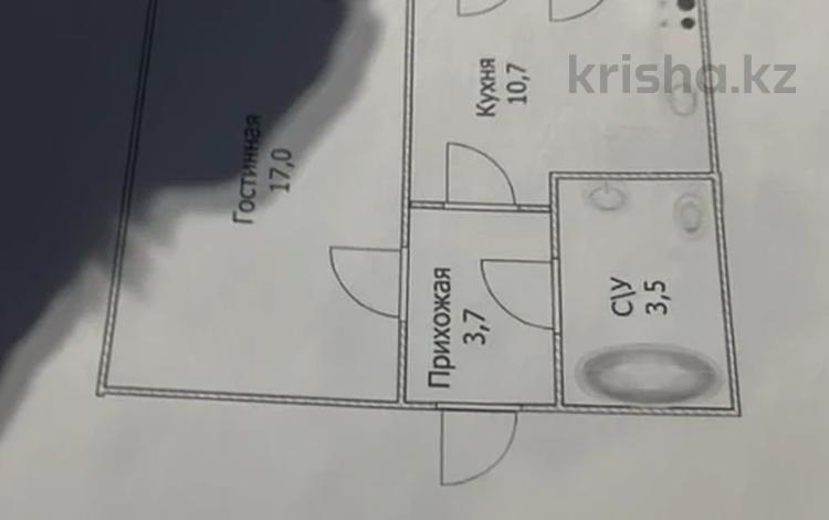 1-комнатная квартира · 37.2 м² · 3/10 этаж, А 92 5/2 за 13 млн ₸ в Астане, Алматы р-н — фото 2