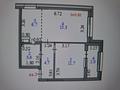 2-комнатная квартира · 44 м² · 1/10 этаж, Кошкарбаева 54а — Кошкарбаева Жумабаева за 29 млн ₸ в Астане, Сарайшык р-н
