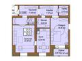 2-комнатная квартира, 84.54 м², Е-314 строение 22 за ~ 33 млн 〒 в Астане, Есильский р-н — фото 2