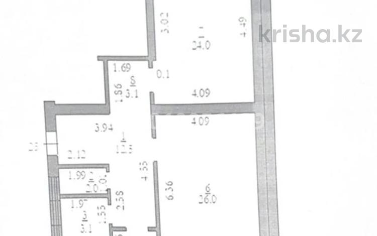 2-бөлмелі пәтер · 88 м² · 3/9 қабат, мкр. Алтын орда 352, бағасы: 26 млн 〒 в Актобе — фото 2