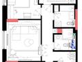 3-комнатная квартира · 90.8 м² · 15/18 этаж, мкр Юго-Восток, Строителей за 42.5 млн 〒 в Караганде, Казыбек би р-н — фото 7