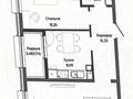2-комнатная квартира · 58.77 м² · 9/9 этаж, Шаймерден Косшыгулулы 27/1 за 24.5 млн ₸ в Астане, Сарыарка р-н — фото 2