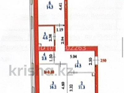 2-комнатная квартира · 66 м² · 3/9 этаж, Улы Дала 36 за 45 млн ₸ в Астане, Нура р-н