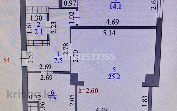 2-бөлмелі пәтер, 60 м², 10/12 қабат, Достык 30 — Толе-би, бағасы: 54 млн 〒 в Алматы, Медеуский р-н — фото 13