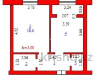 1-комнатная квартира · 47.4 м² · 6/6 этаж, мкр. Алтын орда, ул. Тәуелсіздік 11А за 18 млн ₸ в Актобе