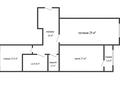 2-бөлмелі пәтер · 83.5 м² · 3/12 қабат, К. Толеметова 64, бағасы: 56 млн ₸ в Шымкенте, Абайский р-н — фото 10