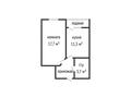 1-бөлмелі пәтер · 40 м² · 7/9 қабат, микрорайон Береке, бағасы: 24.5 млн ₸ в Костанае — фото 14