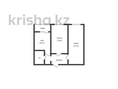 2-бөлмелі пәтер, 67.1 м², 3/9 қабат, Есенберлина 92, бағасы: 27.5 млн 〒 в Усть-Каменогорске