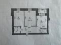 2-бөлмелі пәтер · 72.6 м² · 1/9 қабат, Мустафа Шокая 2в/2, бағасы: 31.5 млн ₸ в Актобе