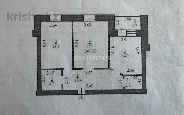 2-бөлмелі пәтер · 72.6 м² · 1/9 қабат, Мустафа Шокая 2в/2, бағасы: 31.5 млн ₸ в Актобе — фото 2