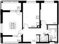 2-бөлмелі пәтер · 63.84 м² · 3/12 қабат, Исмаилова 43 — ул парковой и исмаилова, бағасы: 30 млн ₸ в Петропавловске — фото 3