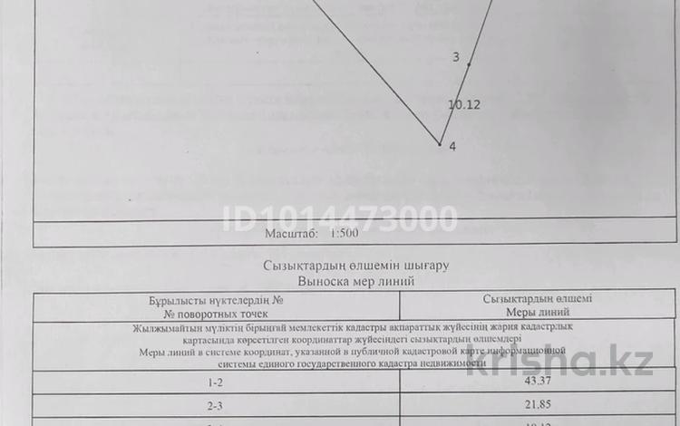 Жер телімі · 6.67 сотық, Ынтымақ ш/а. — ул 15, бағасы: 9 млн ₸ в Алатау, мкр Ынтымак — фото 3