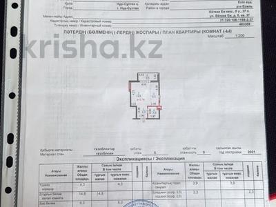 1-бөлмелі пәтер · 33 м² · 4/9 қабат, Айтеке би 9, бағасы: 20 млн ₸ в Астане, Нура р-н
