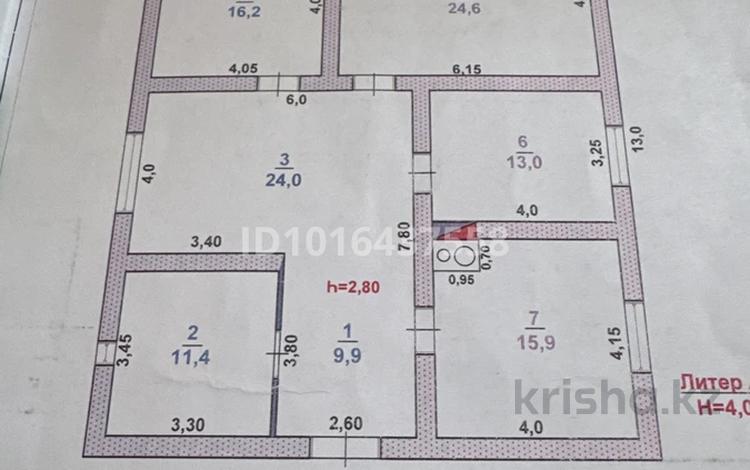Отдельный дом · 6 комнат · 115 м² · 8 сот., мкр Ынтымак-2 6 — Трасаға жақын мектеп жақын садик жақын трасаның бойынды за 45 млн ₸ в Шымкенте, Абайский р-н — фото 2