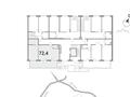 2-бөлмелі пәтер · 72.4 м² · 1/3 қабат, ПК Горный Гигант 192, бағасы: 58 млн ₸ в Алматы, Бостандыкский р-н — фото 7