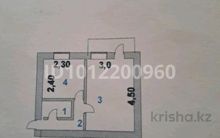 1-бөлмелі пәтер · 26.6 м² · 4/4 қабат, ул. Алтын Казык 1, бағасы: 8.5 млн ₸ в Акмолинской обл. — фото 2