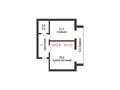 2-комнатная квартира · 53.4 м² · 2/5 этаж, 45А квартал за 26.5 млн ₸ в Костанае — фото 18