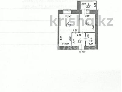1-комнатная квартира · 39.3 м² · 2/12 этаж, Айтматова за 21 млн ₸ в Астане, Нура р-н