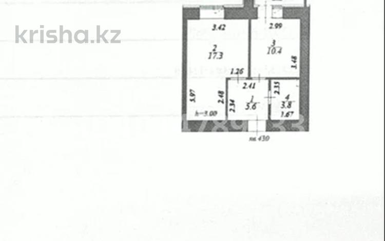 1-комнатная квартира · 39.3 м² · 2/12 этаж, Айтматова за 21 млн ₸ в Астане, Нура р-н — фото 2