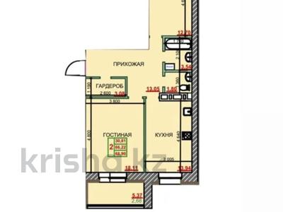 2-бөлмелі пәтер · 68.9 м² · 2/9 қабат, Курганская 2, бағасы: 31.2 млн ₸ в Костанае
