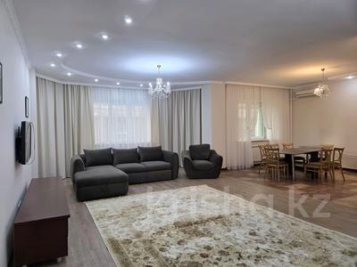 3-комнатная квартира · 130 м² · 3/9 этаж · помесячно, Жамбыла 211 за 550 000 〒 в Алматы, Алмалинский р-н