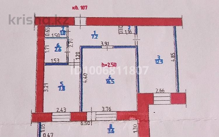 2-бөлмелі пәтер · 52.3 м² · 7/9 қабат, Красина 8/1, бағасы: 20 млн ₸ в Усть-Каменогорске — фото 2
