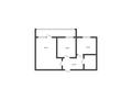 2-бөлмелі пәтер · 45.6 м² · 1/5 қабат, Амангельды 198, бағасы: 17.5 млн ₸ в Костанае — фото 3