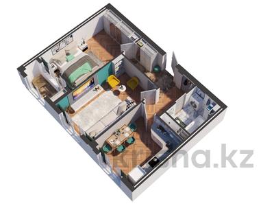 2-бөлмелі пәтер · 59.1 м² · 4/10 қабат, Каныша Сатпаева 82/9, бағасы: ~ 31 млн ₸ в Усть-Каменогорске