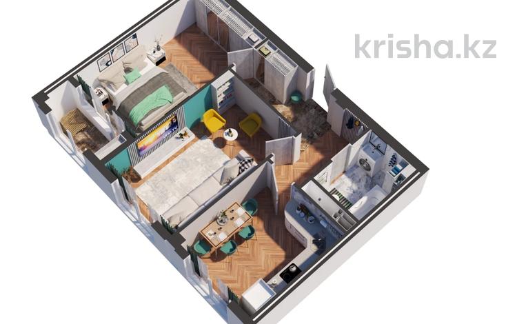 2-бөлмелі пәтер · 59.1 м² · 4/10 қабат, Каныша Сатпаева 82/9, бағасы: ~ 31 млн ₸ в Усть-Каменогорске — фото 28