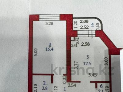 1-комнатная квартира · 43.3 м² · 4/5 этаж, мкр. Алтын орда — мкр. Алтын орда за 13.5 млн 〒 в Актобе, мкр. Алтын орда