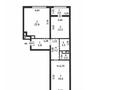 3-бөлмелі пәтер · 72.4 м² · 5/9 қабат, Нурмагамбетова 23 — Нажметдинова, бағасы: 45.6 млн ₸ в Астане, Алматы р-н — фото 12