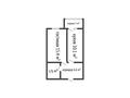 1-бөлмелі пәтер · 37 м² · 6/6 қабат, Микрорайон Береке 44, бағасы: 18.4 млн ₸ в Костанае — фото 8