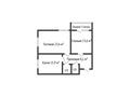 2-бөлмелі пәтер · 65 м² · 5/6 қабат, Юбилейный 35, бағасы: 29 млн ₸ в Костанае — фото 10