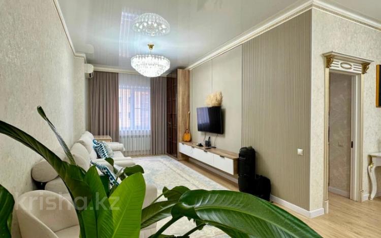 2-бөлмелі пәтер · 84.2 м² · 13/18 қабат, Туркестан 2, бағасы: 46.4 млн ₸ в Астане, Есильский р-н — фото 2