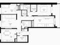 4-комнатная квартира · 127 м² · 2/3 этаж, ул. Нурлана Каппарова 4 за 199 млн ₸ в Алматы, Медеуский р-н