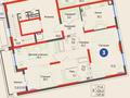 4-комнатная квартира · 127 м² · 2/3 этаж, ул. Нурлана Каппарова 4 за 199 млн ₸ в Алматы, Медеуский р-н — фото 3