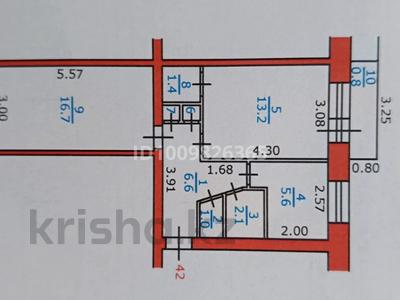 2-комнатная квартира · 56 м² · 3 этаж, Дреймана 14 за 7.5 млн 〒 в Риддере