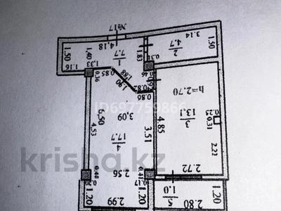 1-комнатная квартира, 44.2 м², 1/5 этаж, 15мкр 21 — Улица: Ұлы дала за 13 млн 〒 в Таразе