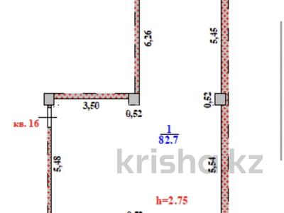 3-комнатная квартира · 82.7 м² · 4/5 этаж, Абылай хана 2/5 за 34 млн 〒 в Каскелене