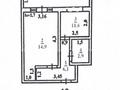 1-бөлмелі пәтер · 35.5 м² · 5/5 қабат, 8-шағынаудан 59, бағасы: 15 млн ₸ в Шымкенте, Туран р-н